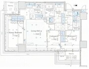 クラッシィタワー新宿御苑 2401 間取り図