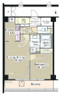 グランドゥール代々木大山 315 間取り図