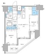 ルフォンプログレ田原町 1301 間取り図