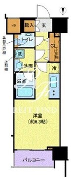 ラグディア芝公園 903 間取り図