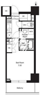 HF正光寺赤羽レジデンス2 305 間取り図