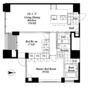 We Will 八丁堀 1103 間取り図