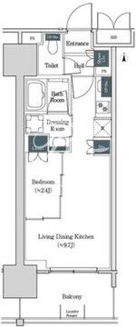 ブルックサイドレジデンス木場 201 間取り図