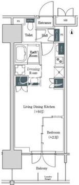 ブルックサイドレジデンス木場 207 間取り図