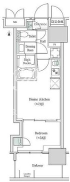 ブルックサイドレジデンス木場 220 間取り図