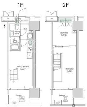 ブルックサイドレジデンス木場 230 間取り図