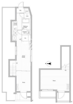 CREATIF南品川 601 間取り図