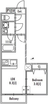 グランパセオ船堀 501 間取り図