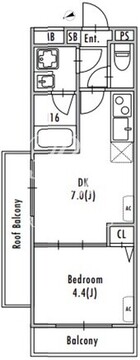グランパセオ船堀 305 間取り図