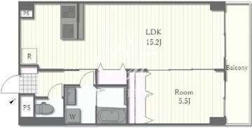 ブルックサイド水天宮前 503 間取り図