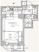 シーフォルム浅草 901 間取り図