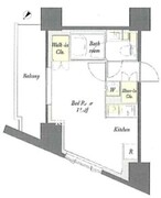 プライムメゾン板橋 901 間取り図