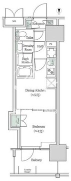 ブルックサイドレジデンス木場 831 間取り図
