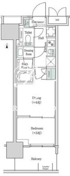 ブルックサイドレジデンス木場 320 間取り図