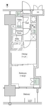 ブルックサイドレジデンス木場 937 間取り図