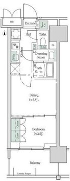 ブルックサイドレジデンス木場 813 間取り図