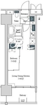 ブルックサイドレジデンス木場 804 間取り図