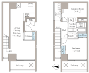 T-PLACE 北斎 St. 203 間取り図