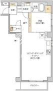 タイズ住吉 104 間取り図