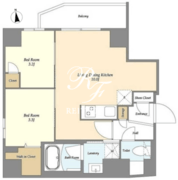 グランカーサ上野松が谷 701 間取り図