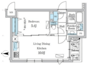 デュオフラッツ千歳船橋 204 間取り図