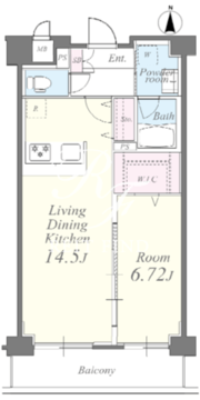 コスモスタディヒルズ 602 間取り図