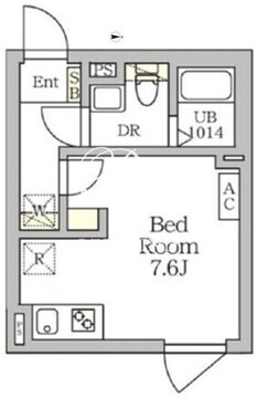 Ａｇｌａｉａ新宿西落合 405 間取り図