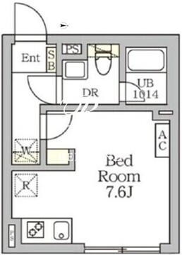 Ａｇｌａｉａ新宿西落合 107 間取り図