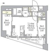 NOGATA RESIDENCE 305 間取り図
