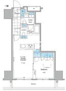 ルフォンプログレ北新宿 1003 間取り図