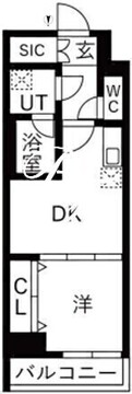 OAKLANCE森下2 304 間取り図