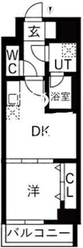 OAKLANCE森下2 203 間取り図