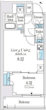 プライムブリス板橋本町 301 間取り図