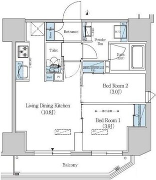 アーバネックス上野 904 間取り図