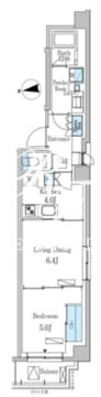 パークアクシス市谷左内町 309 間取り図