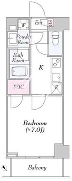ロイジェント大山西町 203 間取り図