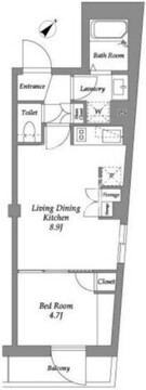 ザ・レジデンス用賀 301 間取り図