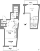 ザ・レジデンス用賀 501 間取り図