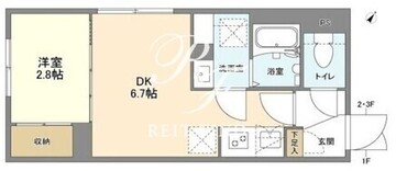 ウェルスクエア洗足 304 間取り図