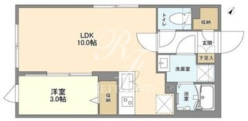 ウェルスクエア洗足 402 間取り図