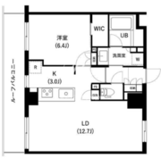 ザ・レジデンス三ノ輪2 704 間取り図