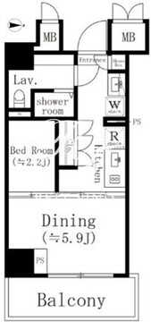 高円寺クロスオーバー 813 間取り図