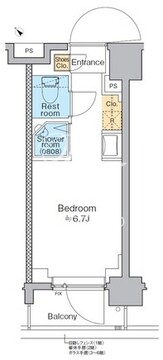 トモア田端 115 間取り図