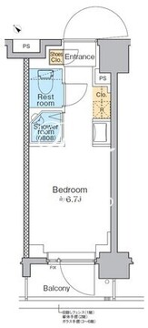 トモア田端 113 間取り図