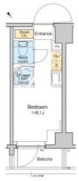 トモア田端 209 間取り図