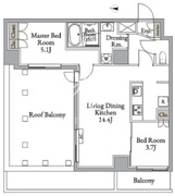 メトロステージ亀有 303 間取り図