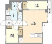 ウェルスクエア新高円寺 102 間取り図