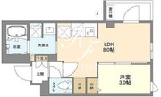 ウェルスクエア新高円寺 301 間取り図