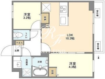 ウェルスクエア新高円寺 502 間取り図