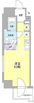 スタイリオ中延 702 間取り図